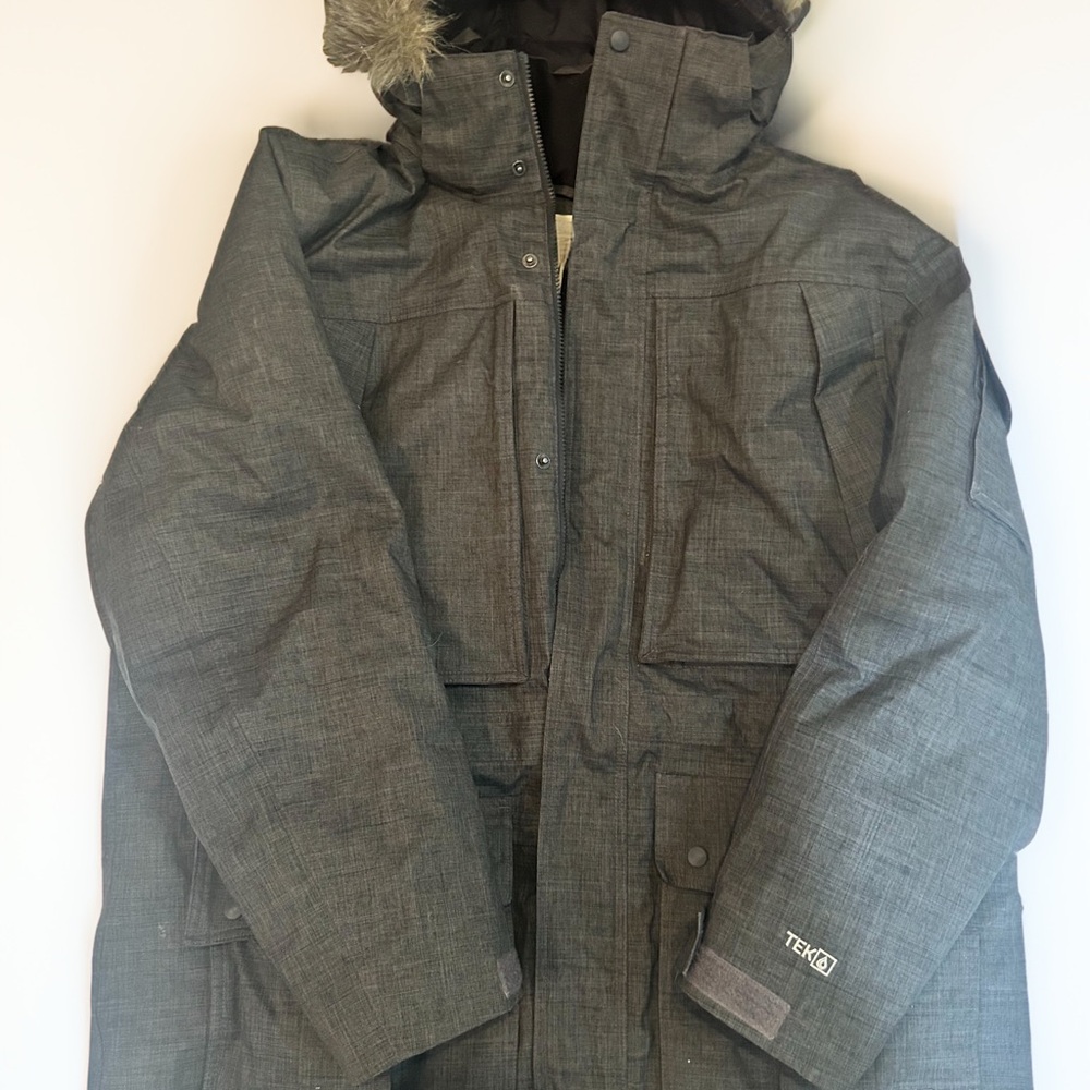 L.L. Bean Gray Down Jacket